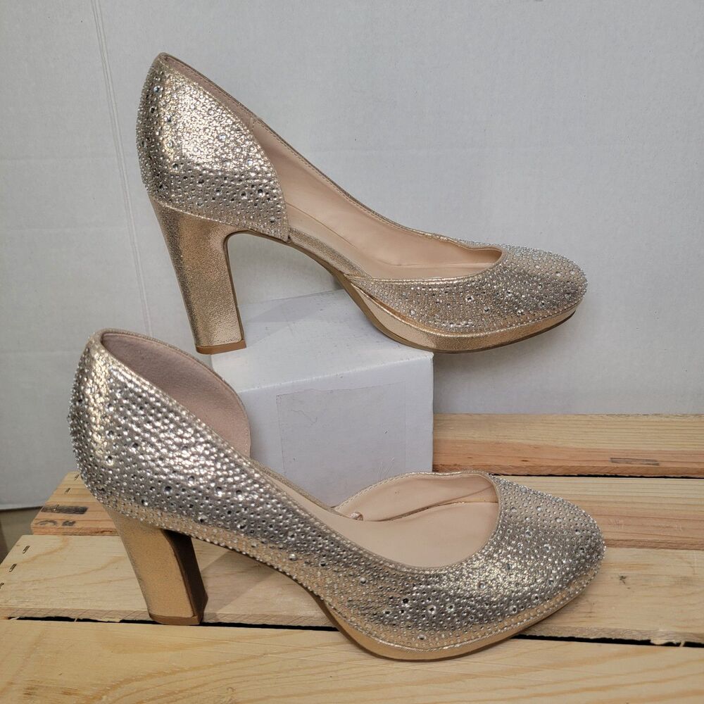 Andiamo Bling Ladies Heels - Size 7.5M